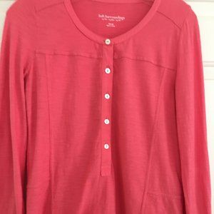 Soft Surroundings Long Sleeve Cotton Top